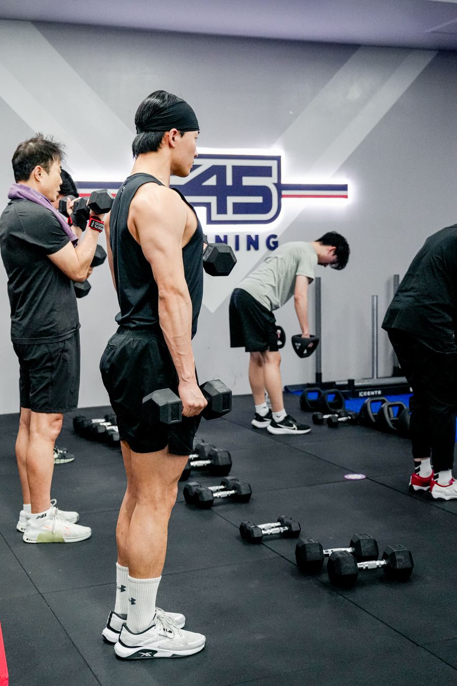 F45 운동 모습