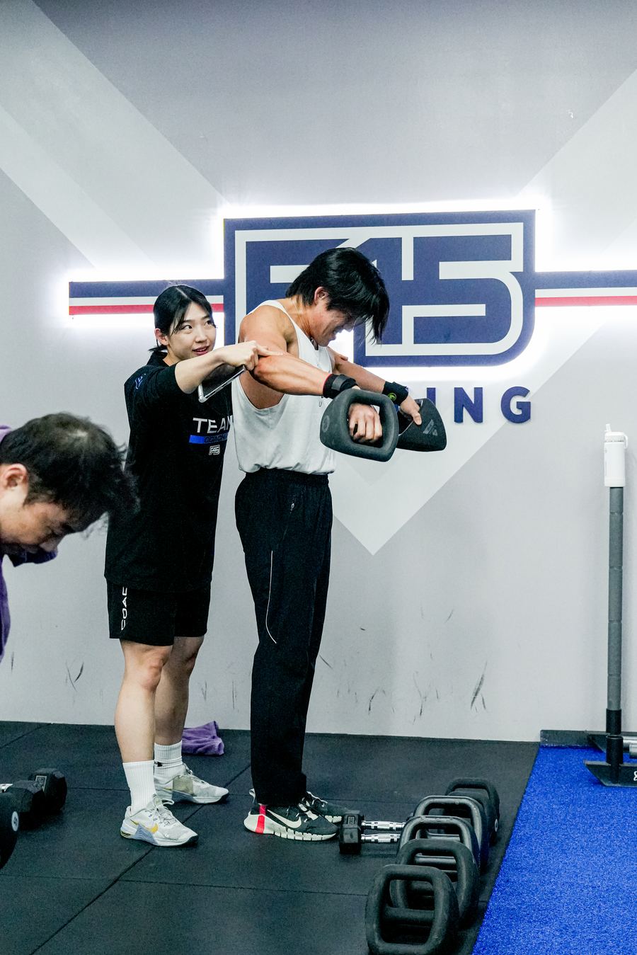 F45 운동 모습
